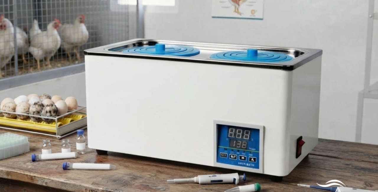Baño María Digital 6L: Calentador de Vacunas Avícolas